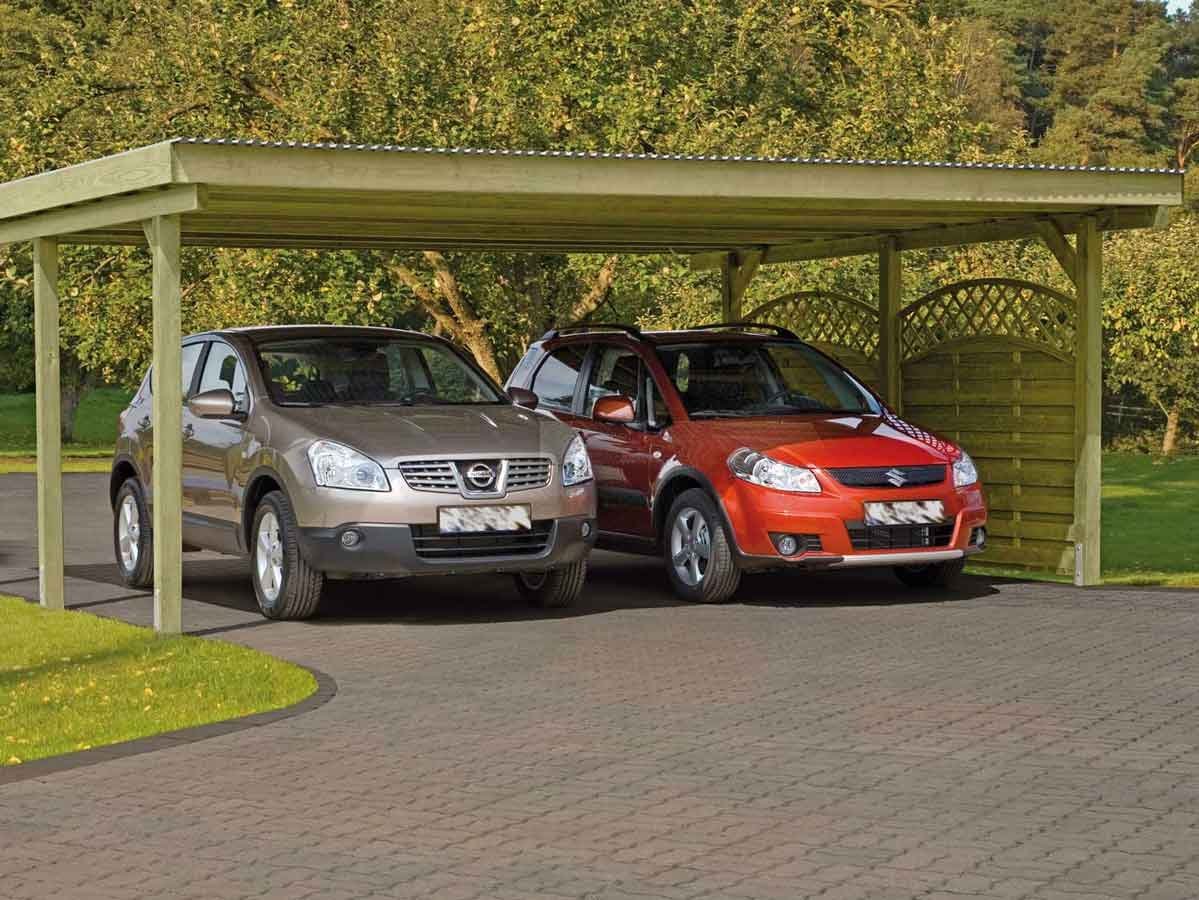Carports aus Holz