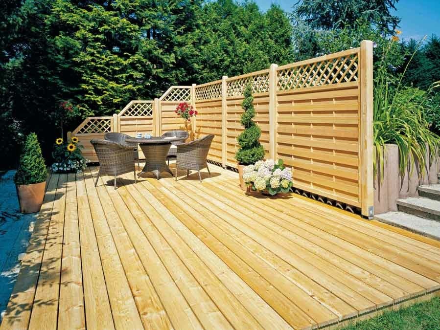 Terrassendielen aus Douglasie