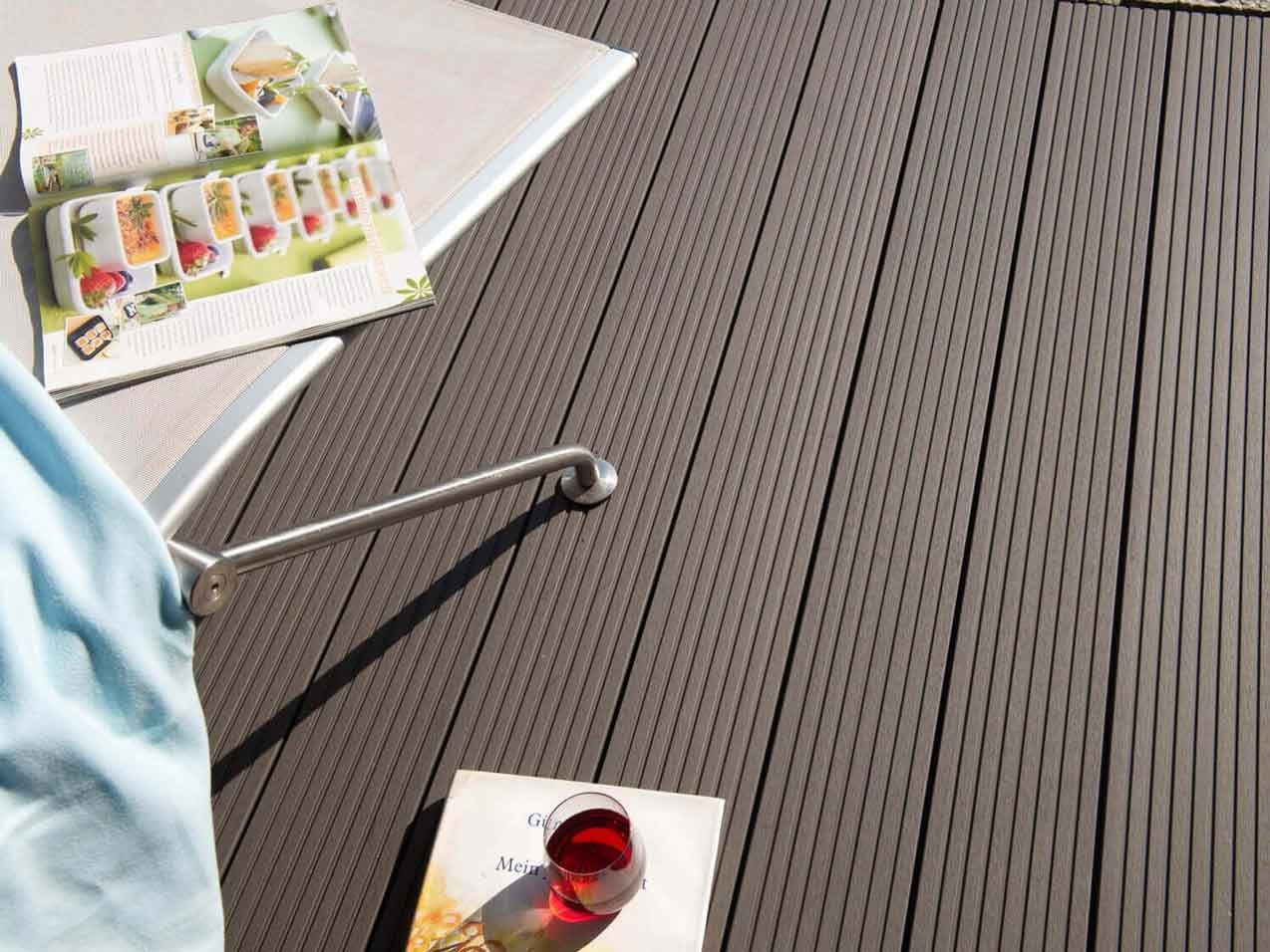 Terrassendielen aus WPC / BPC