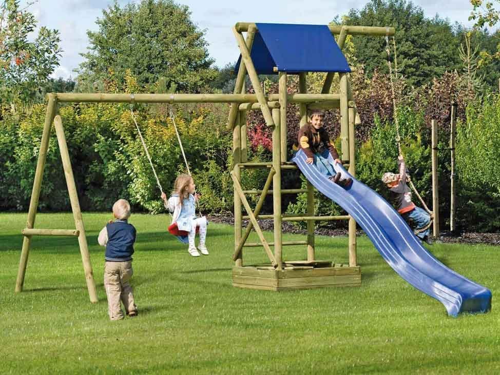 Kinderspielgeräte aus Holz für Ihren Garten